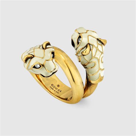 bague tigre gucci